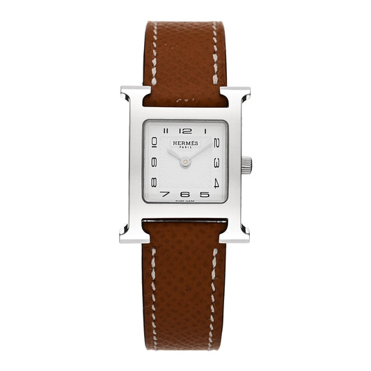 Hermes Heure H 21mm Watch Gold Epsom image 1