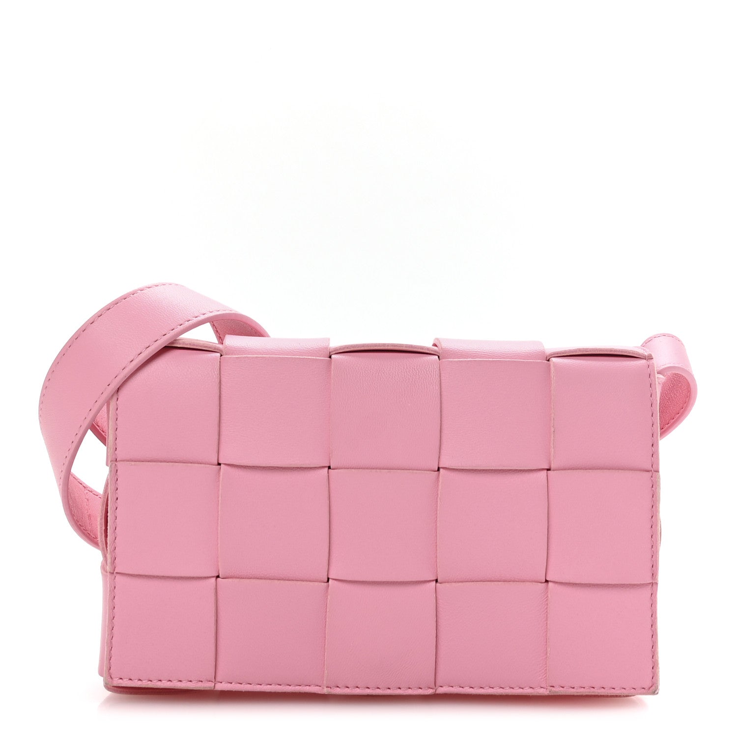 Bottega Veneta Lambskin Maxi Intrecciato Small Cassette Crossbody Bag Ribbon 2026 PRELOOV foto 1