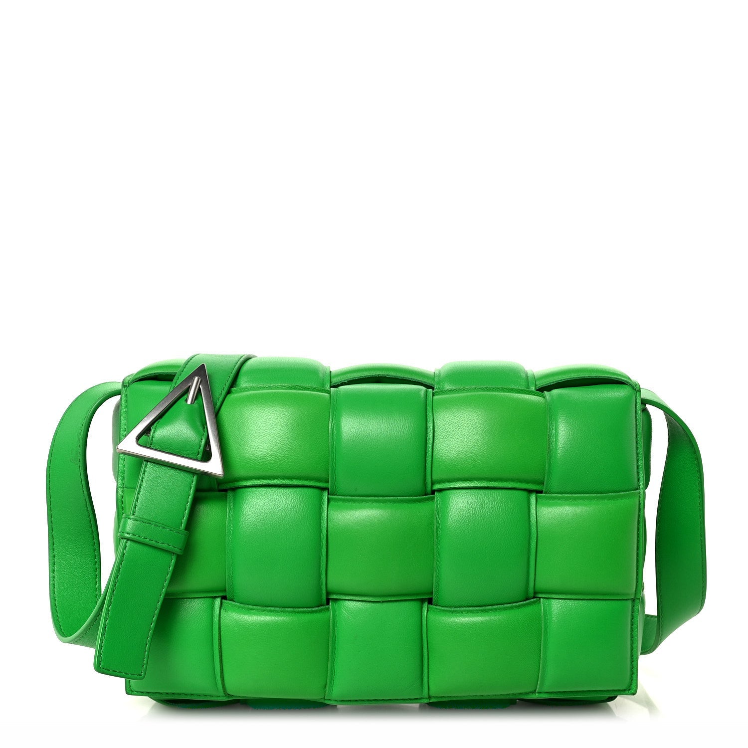 Bottega Veneta Nappa Maxi Intreccio Padded Cassette Crossbody Bag Parakeet 2026 PRELOOV foto 1
