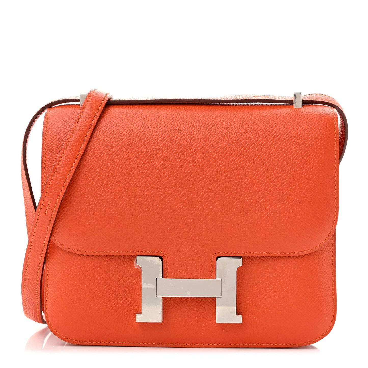 Hermès Epsom Constance 18 Feu