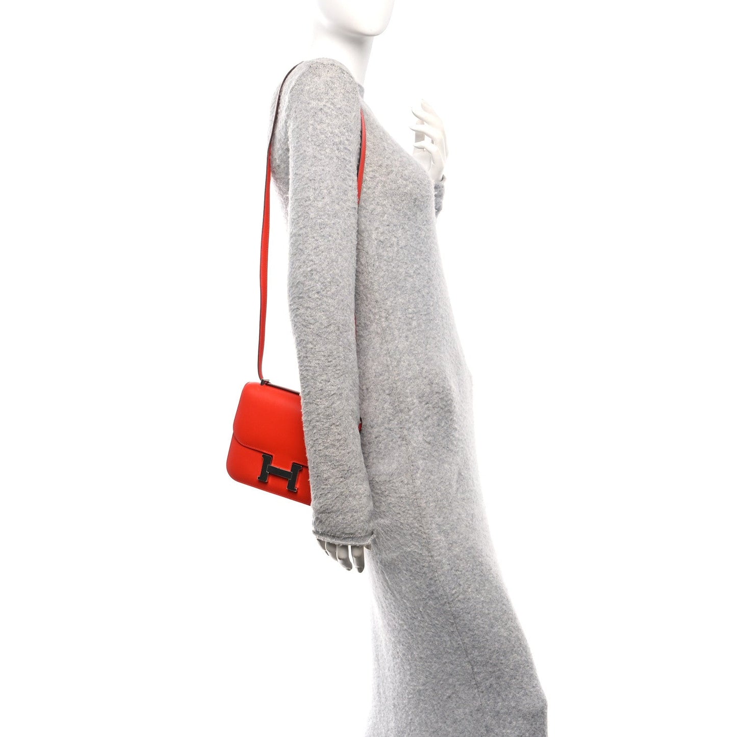Hermès Tadelakt Constance 18 Capucine foto 2