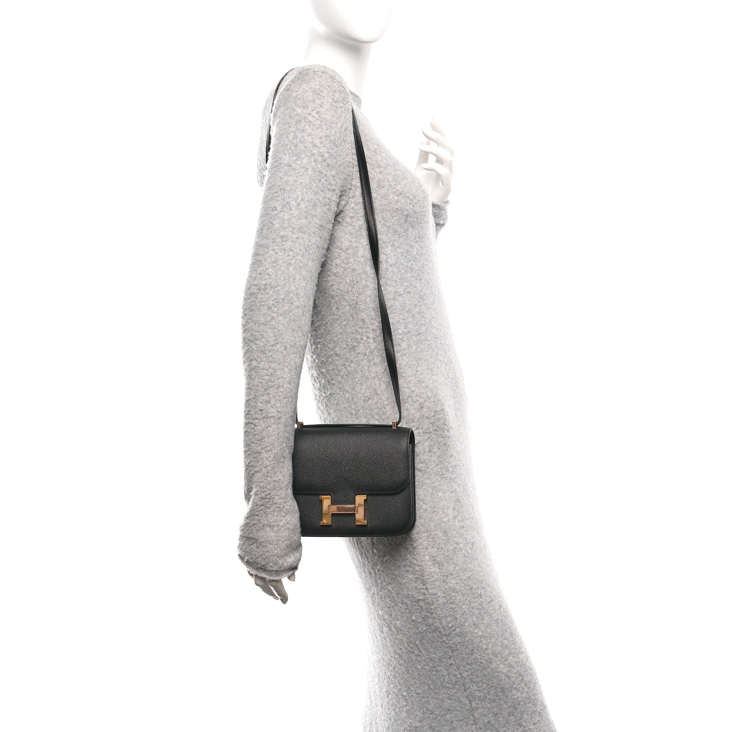 Hermès Epsom Constance 18 Black foto 2
