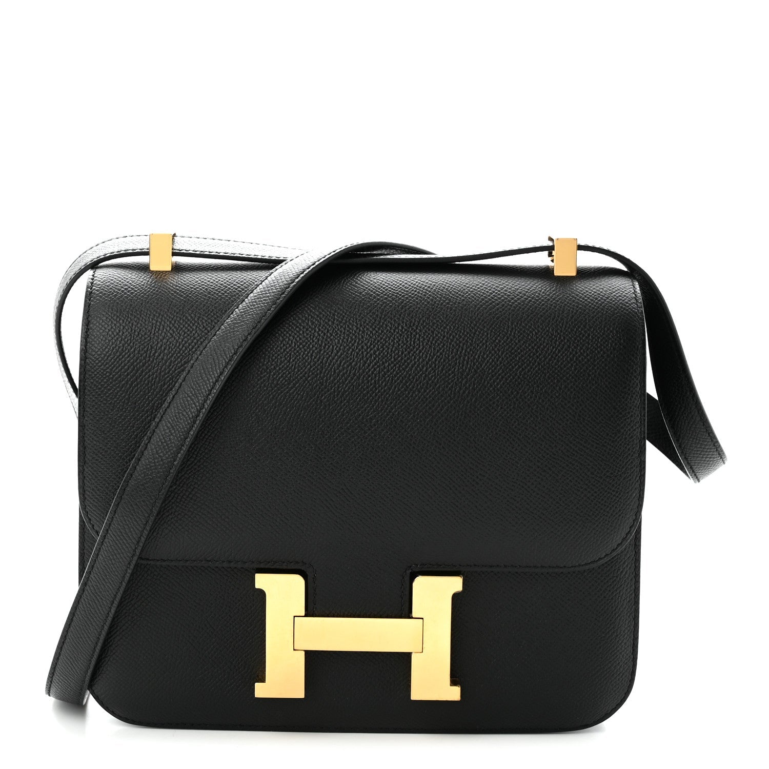 Hermès Epsom Constance 24 Black