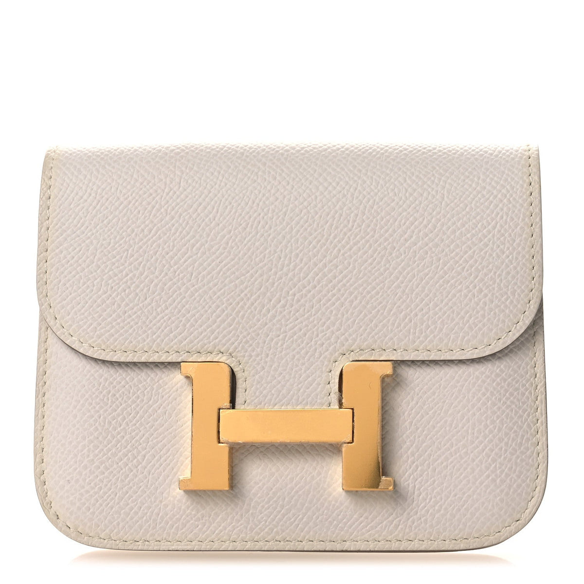 Hermès Constance Slim Wallet Pale Epsom - PRELOOV