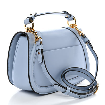 Gucci Medium Blondie Top Handle Bag Cloudy Blue Roxy Calfskin image 3