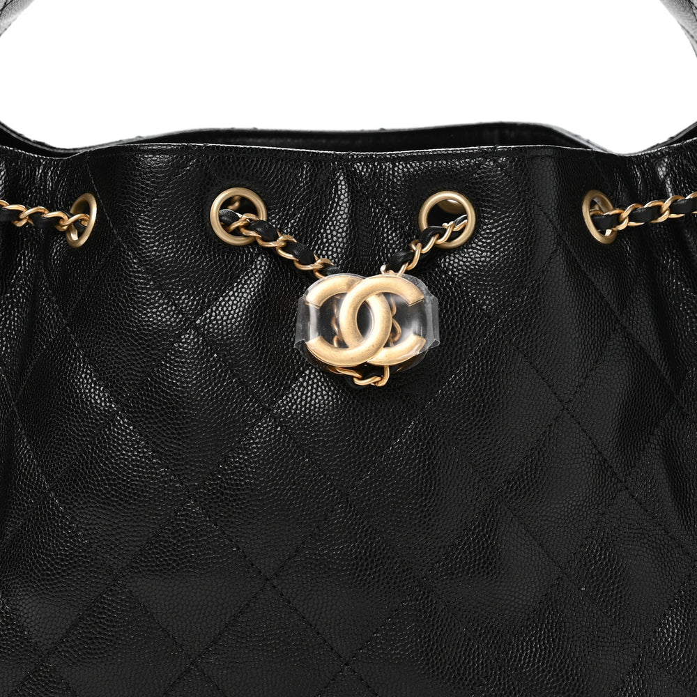 Chanel Caviar Quilted Small Chanel 25 Handbag Black 2026 – PRELOOV