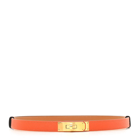 Hermes Kelly Belt Feu Epsom image 1