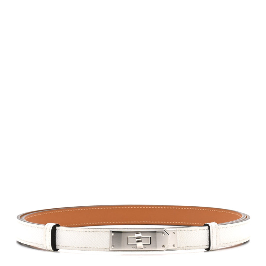 Hermes Kelly Belt White Epsom – PRELOOV