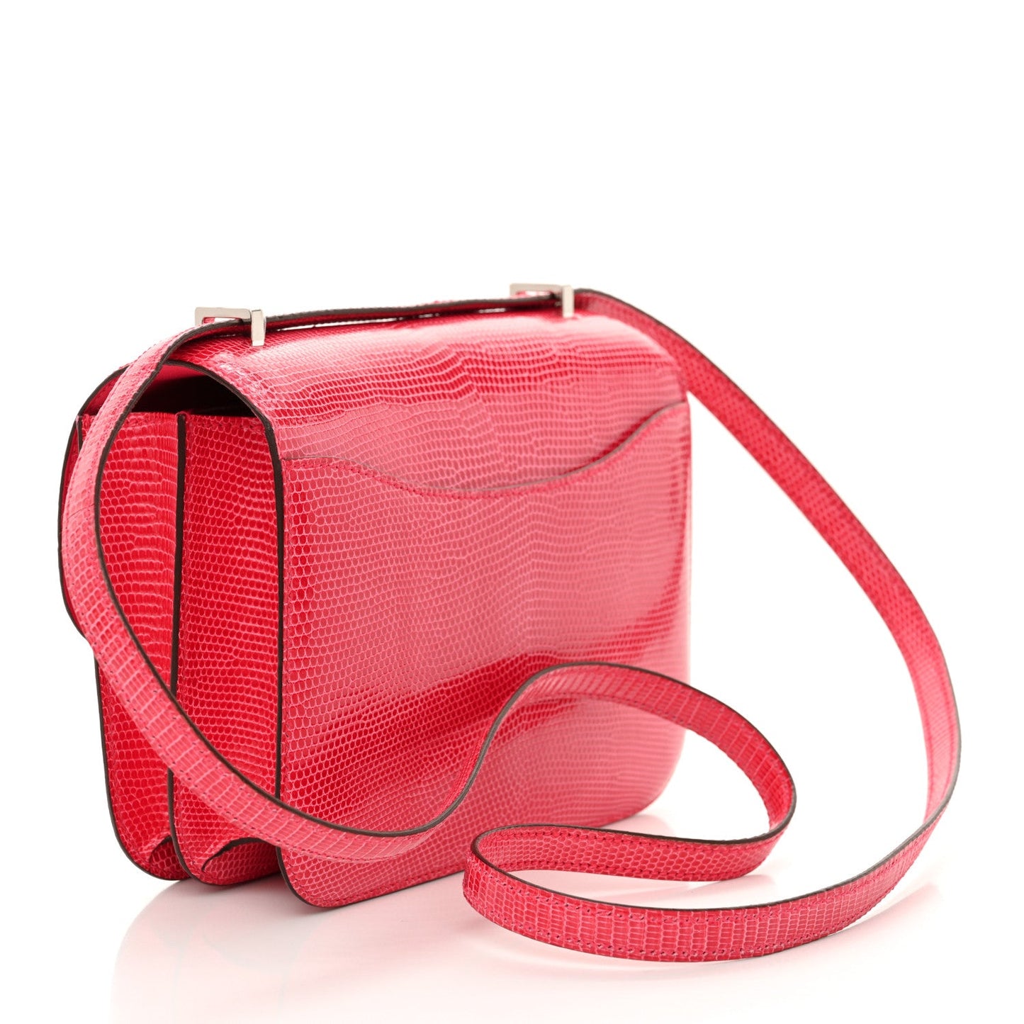 Hermès Lizard Constance 18 Rose Extreme foto 2