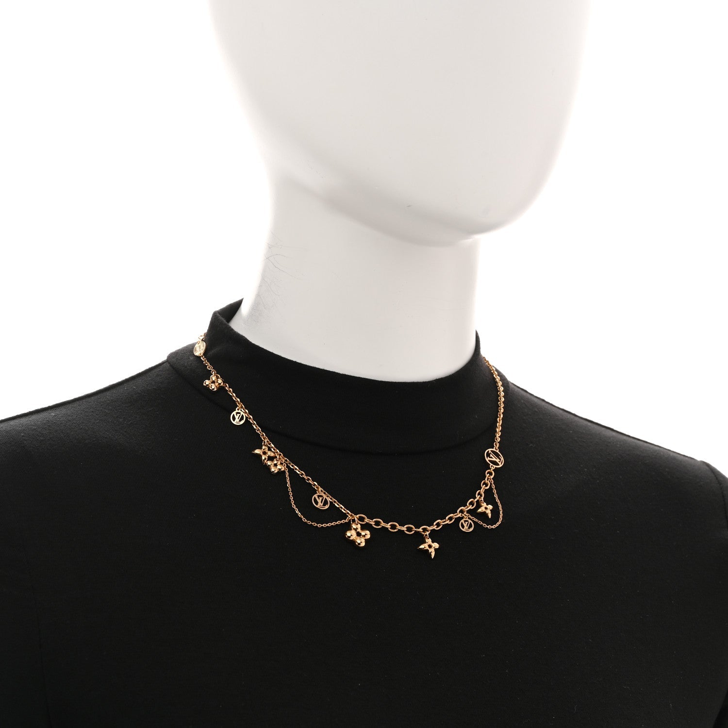 Louis Vuitton Blooming Supple Necklace Gold image 2