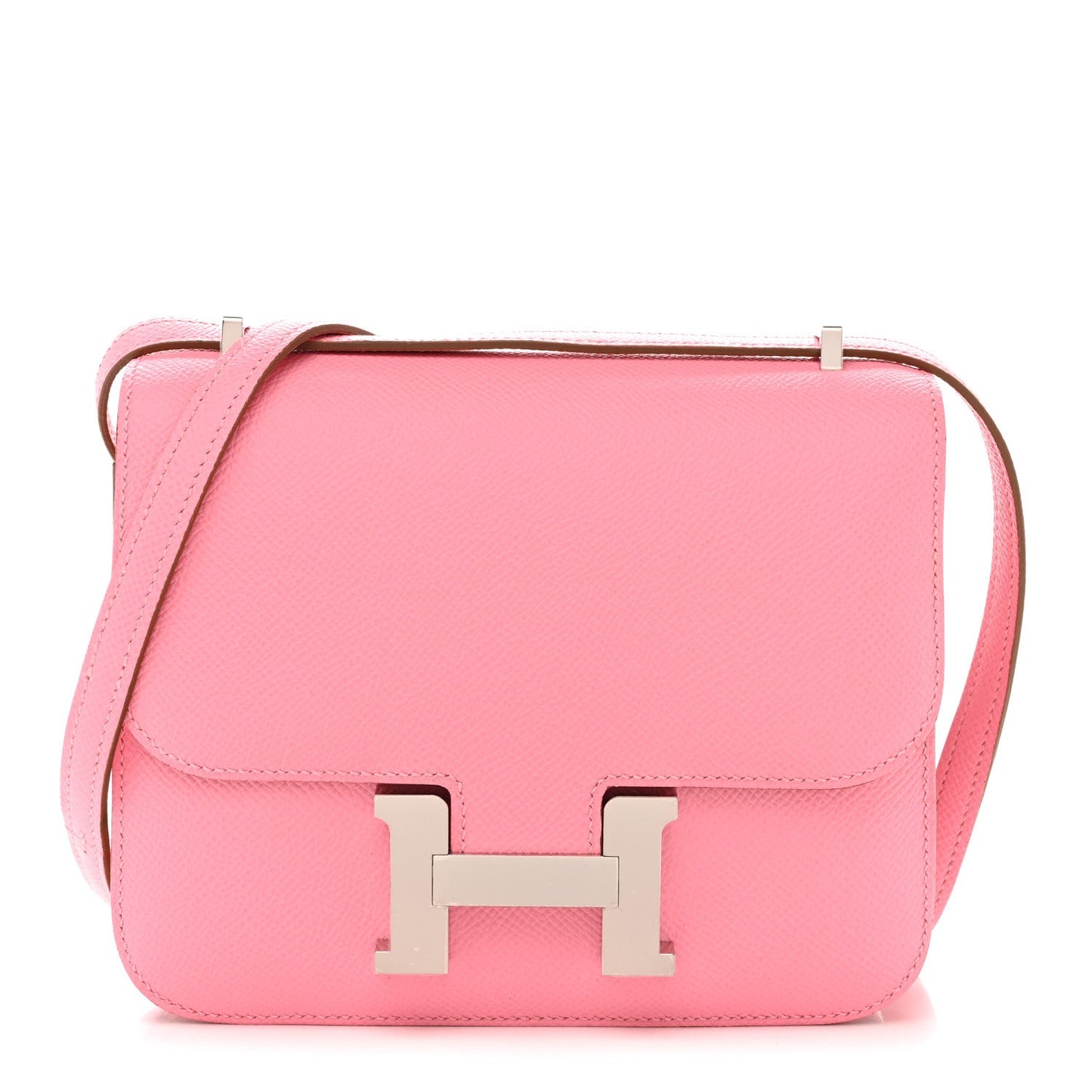 Hermès Epsom Constance 18 Rose Confetti