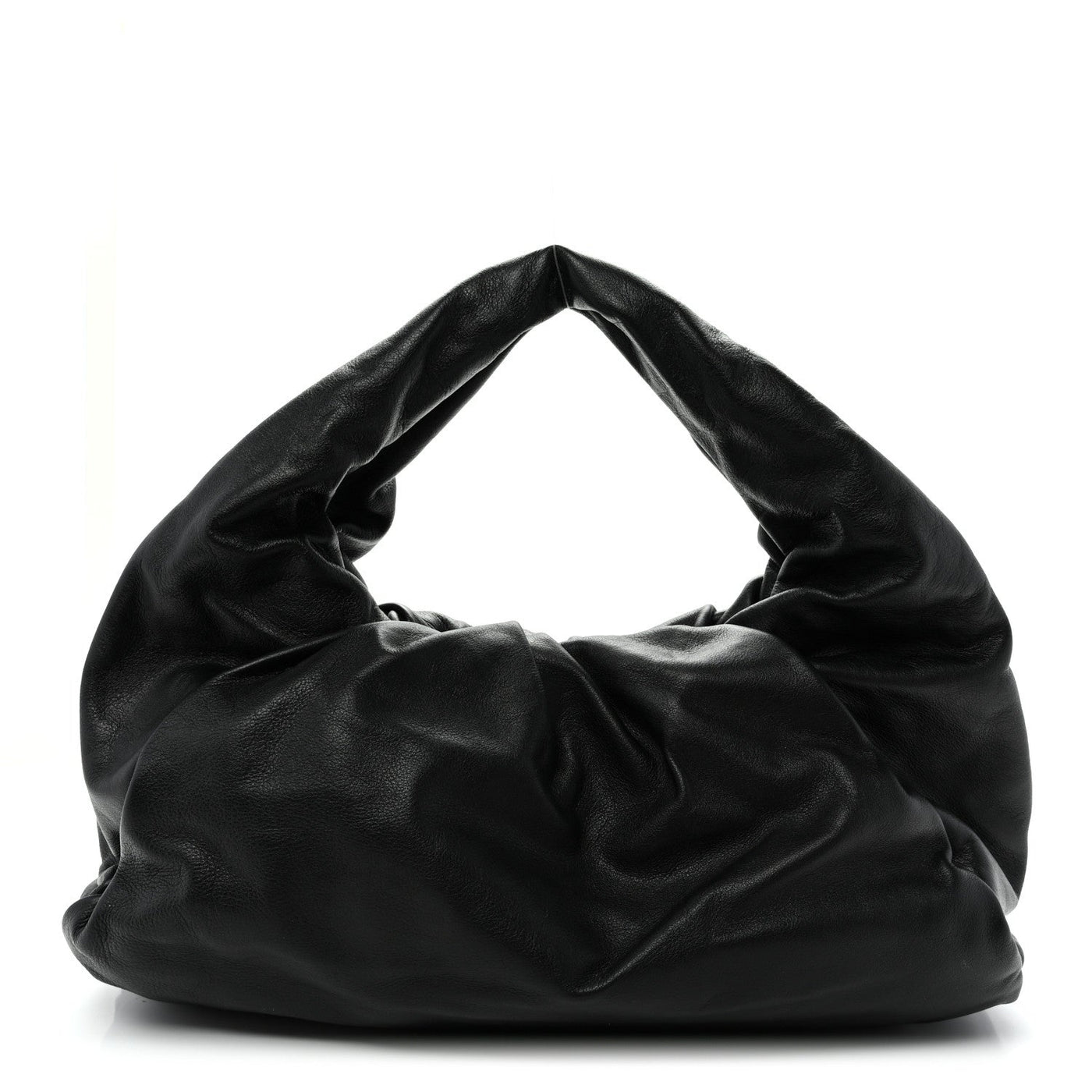Bottega Veneta Smooth Butter Calfskin Small The Shoulder Pouch Black 2026 PRELOOV