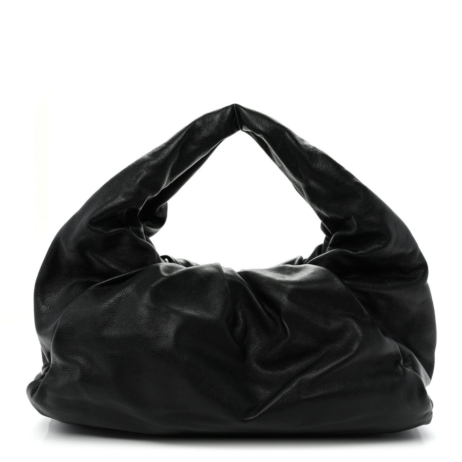 Bottega Veneta Smooth Butter Calfskin Small The Shoulder Pouch Black 2026 PRELOOV