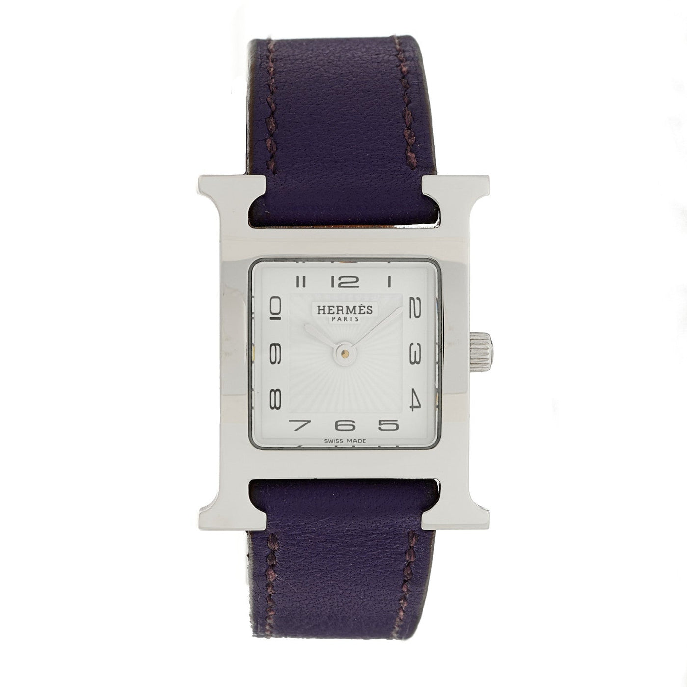 Hermes Heure H 21mm Watch Iris Swift – PRELOOV