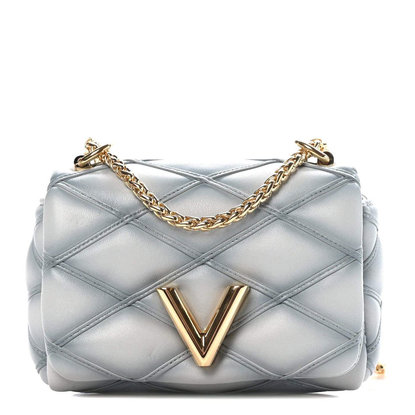 Louis Vuitton Pico GO-14 Ecume Gray Lambskin Malletage – PRELOOV