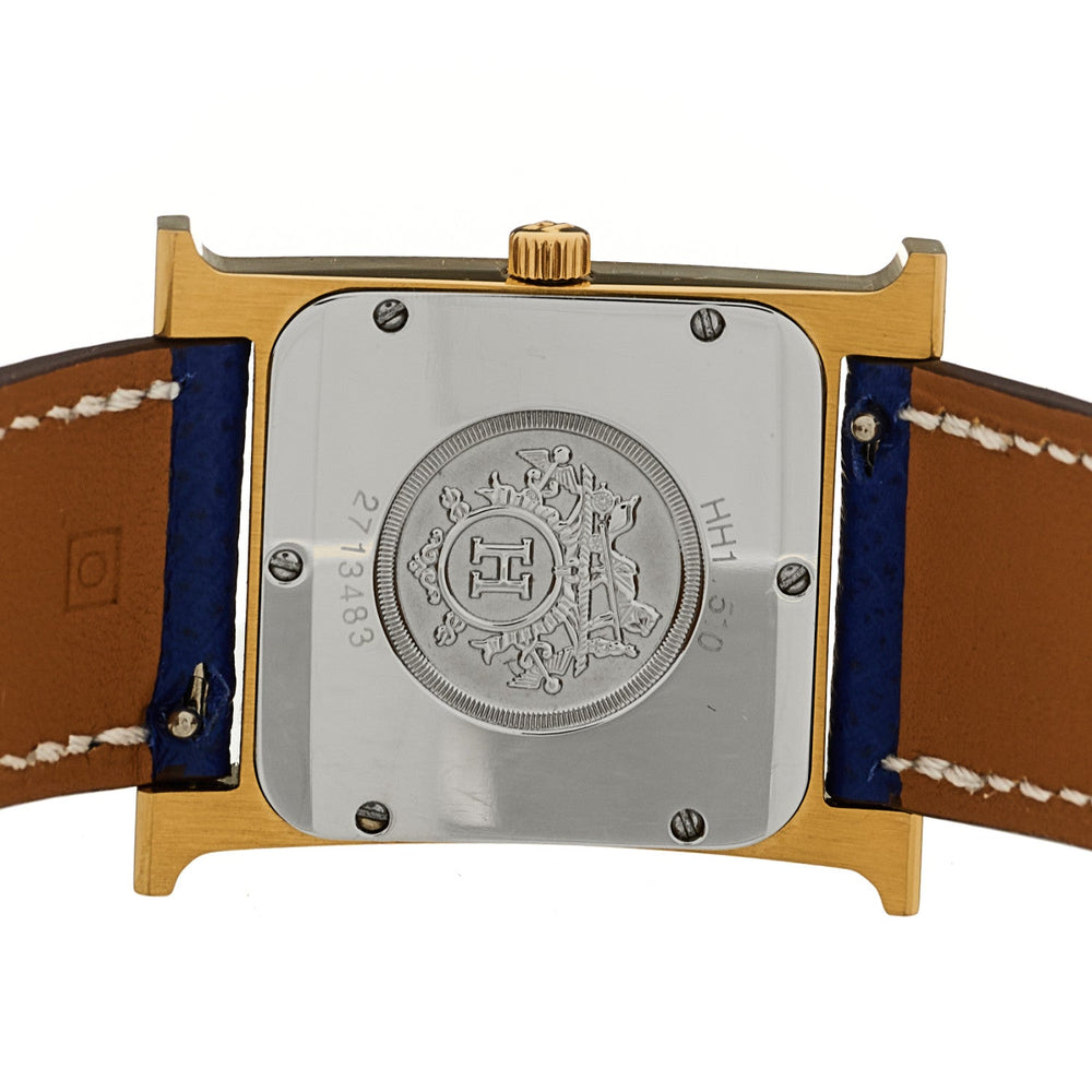 Hermes Heure H 26mm Watch Bleu Electrique Epsom image 3