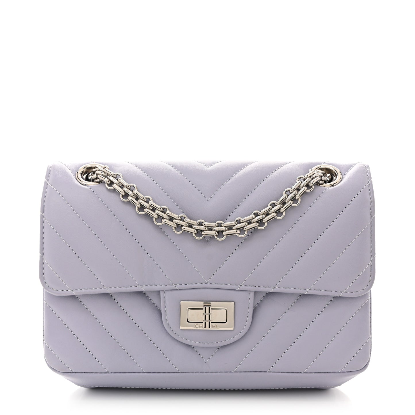 Chanel 2.55 Reissue Mini Flap Bag Light Purple Aged Calfskin Chevron Quilted 2026 image 1 – PRELOOV