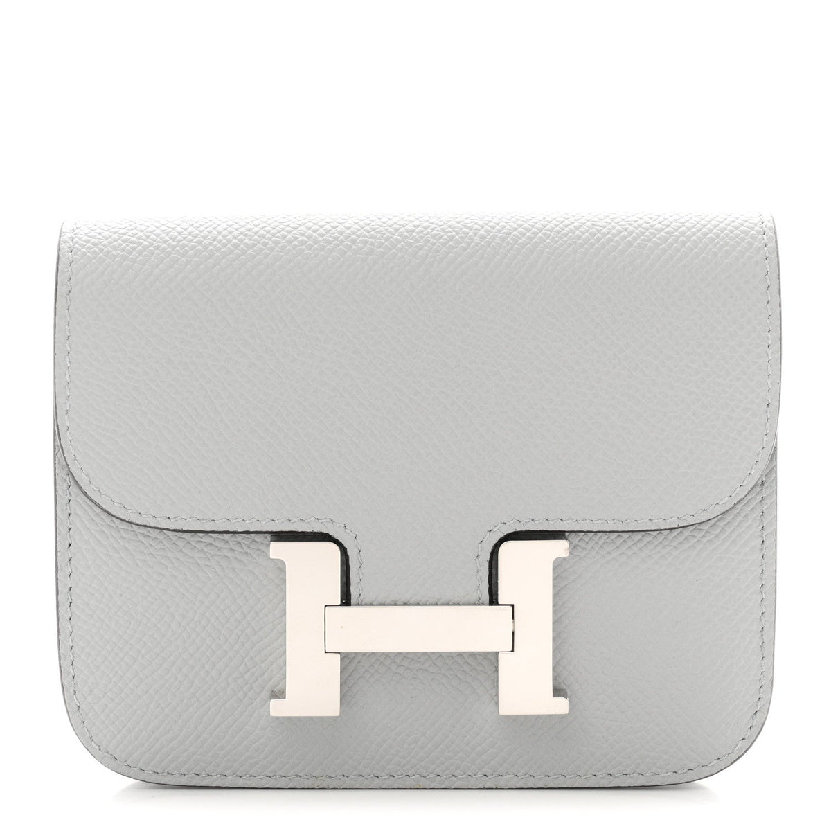 Hermès Constance Slim Wallet Glacier Epsom - PRELOOV