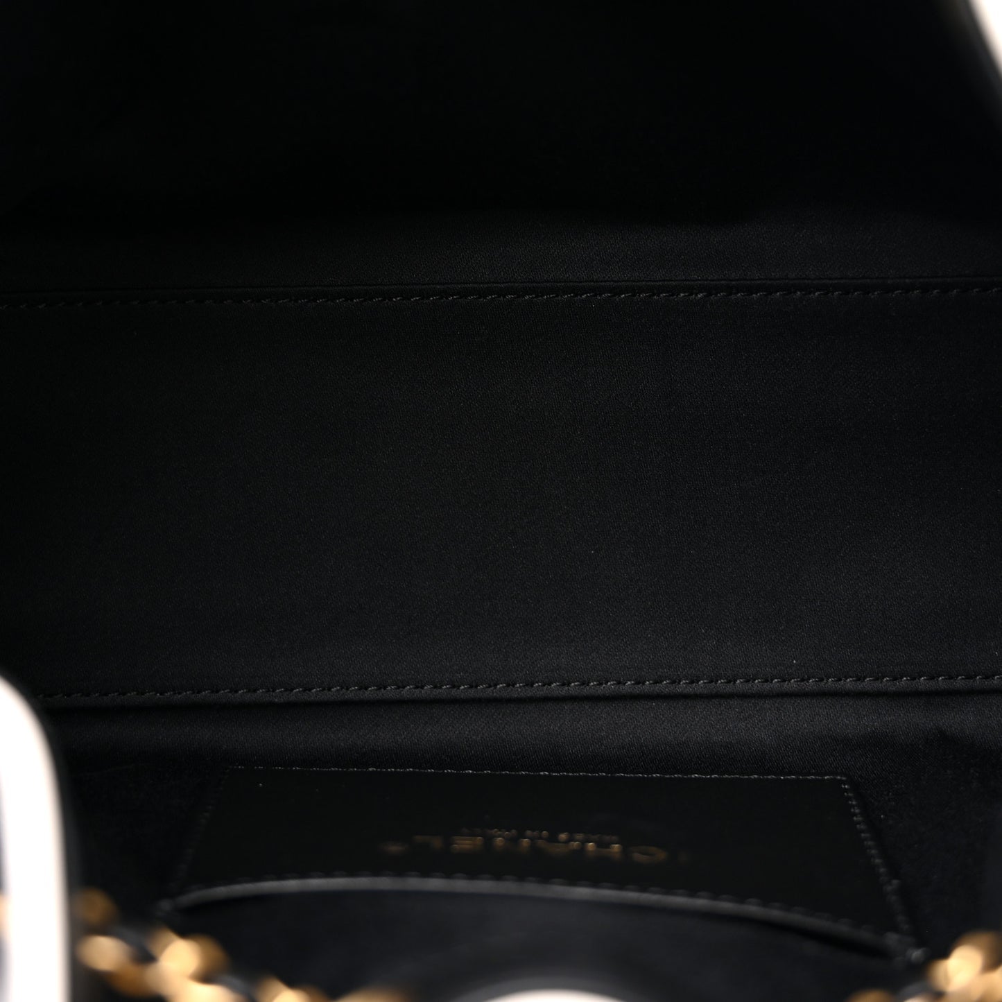 Chanel Braided Raffia Calfskin Mini Chanel 25 Handbag Black White 2026 – PRELOOV