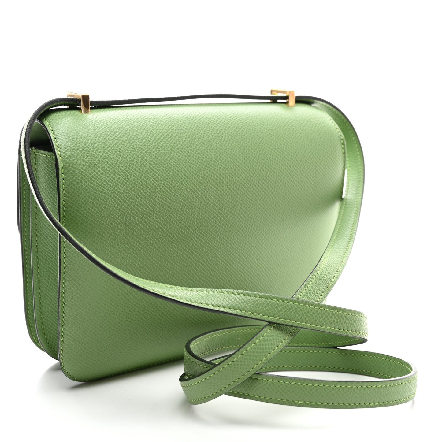 Hermès Epsom Constance 18 Vert Criquet foto 4
