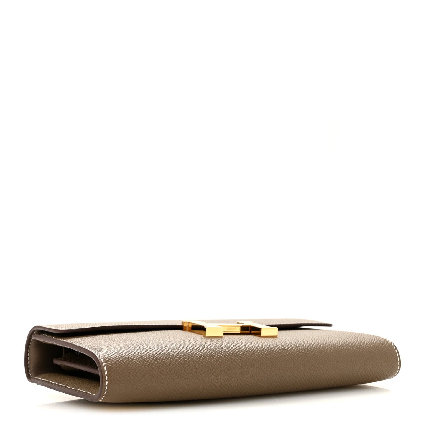 Hermès Epsom Constance Long To Go Wallet Etoupe foto 3