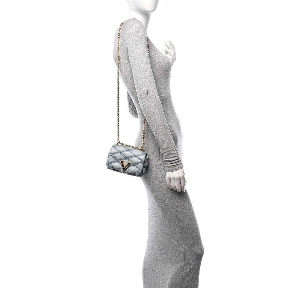 Louis Vuitton Pico GO-14 Ecume Gray Lambskin Malletage image 2
