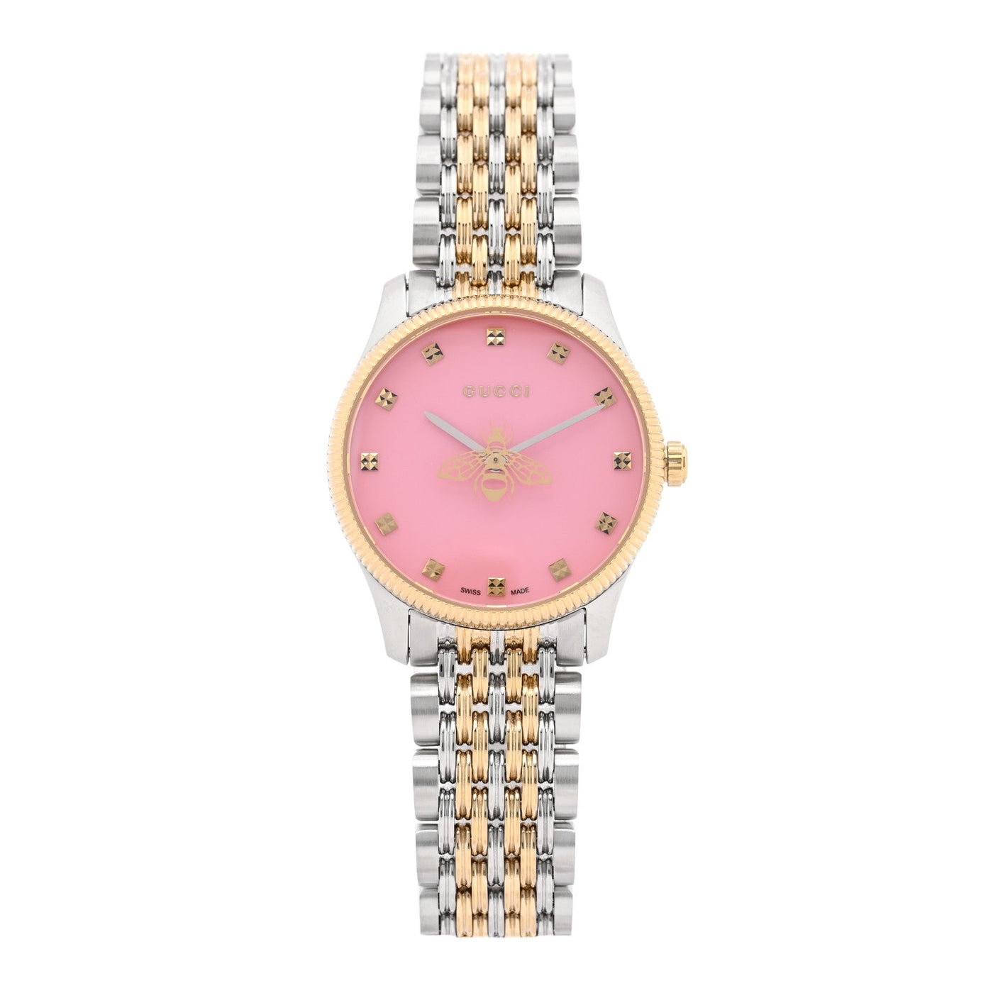 Gucci G-Timeless Bee Watch Pink 29mm – PRELOOV
