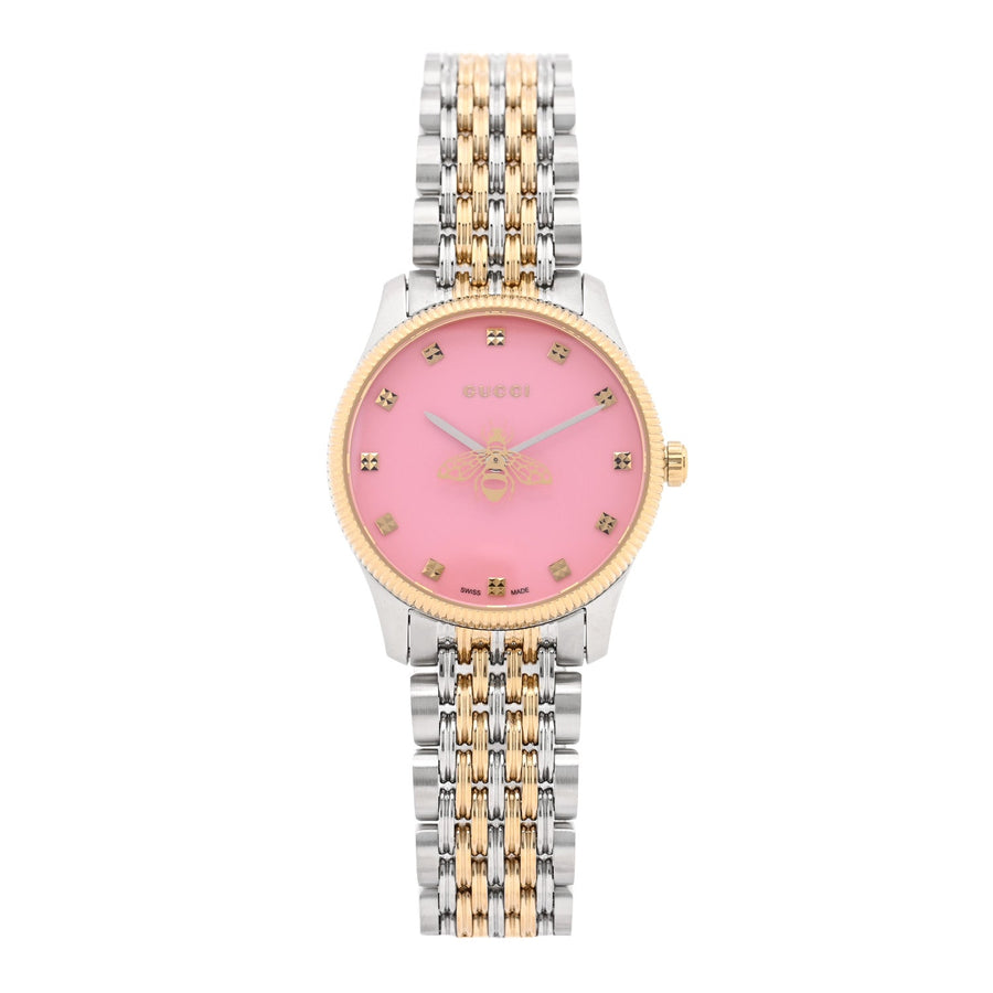 Gucci G-Timeless Bee Watch Pink 29mm – PRELOOV