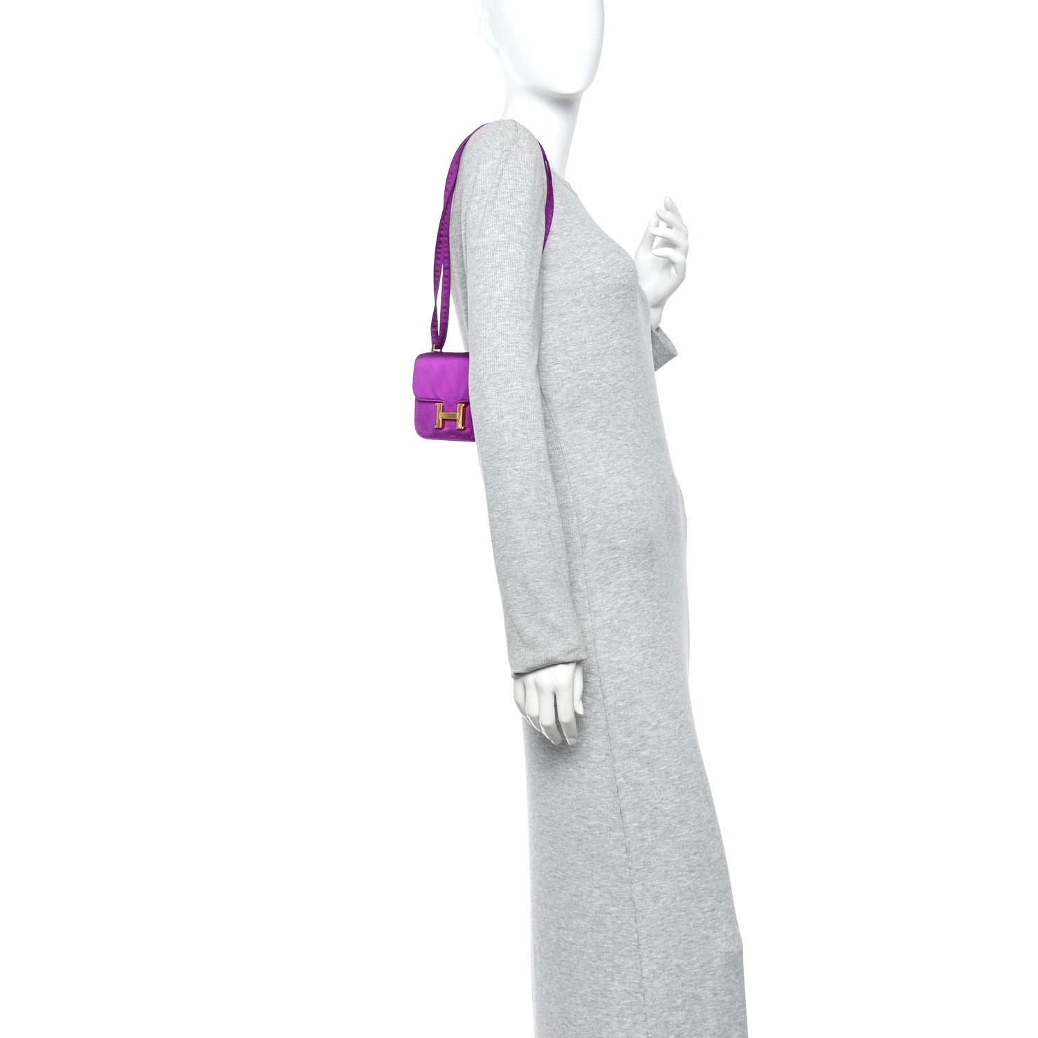 Hermès Satin Micro Constance 14 Ultraviolet foto 2