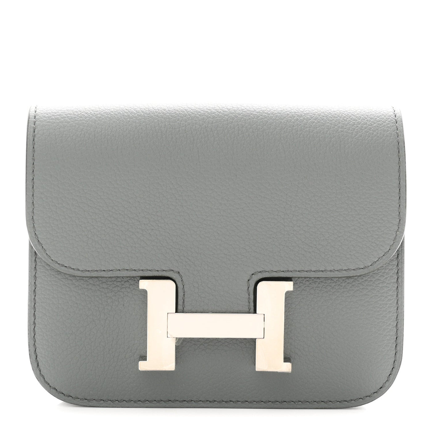 Hermès Evercolor Constance Slim Wallet Vert Amande 2026 PRELOOV