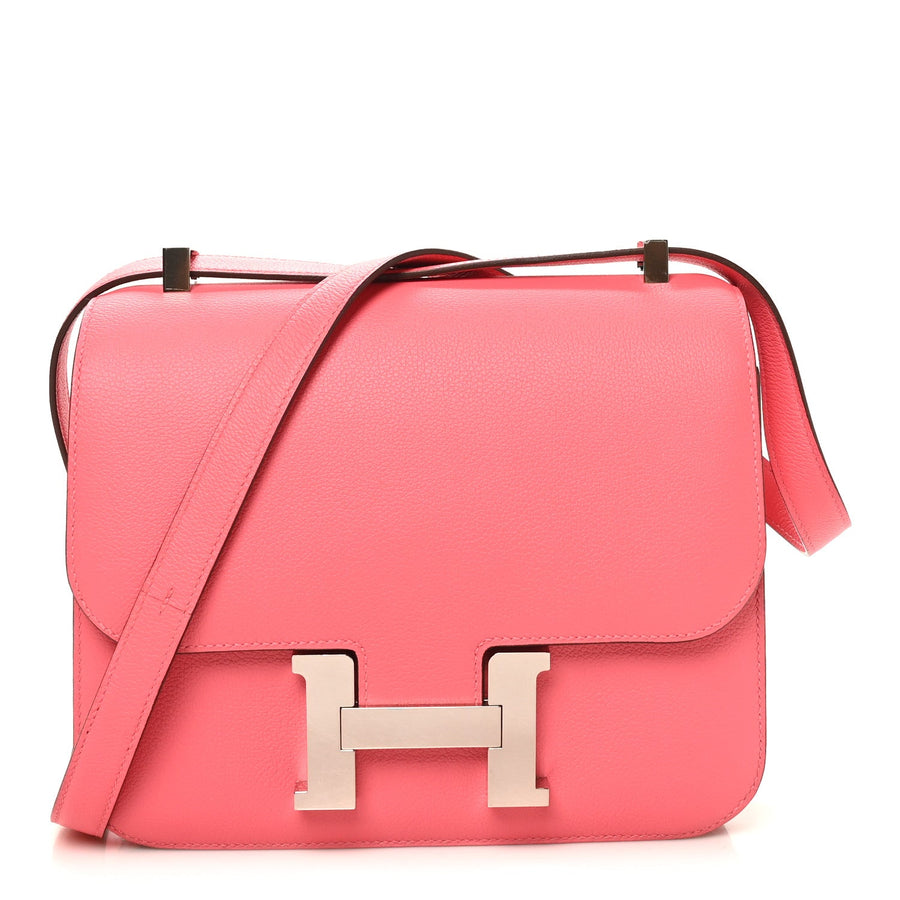 Hermès Evercolor Constance 24 Rose Azalee | PRELOOV