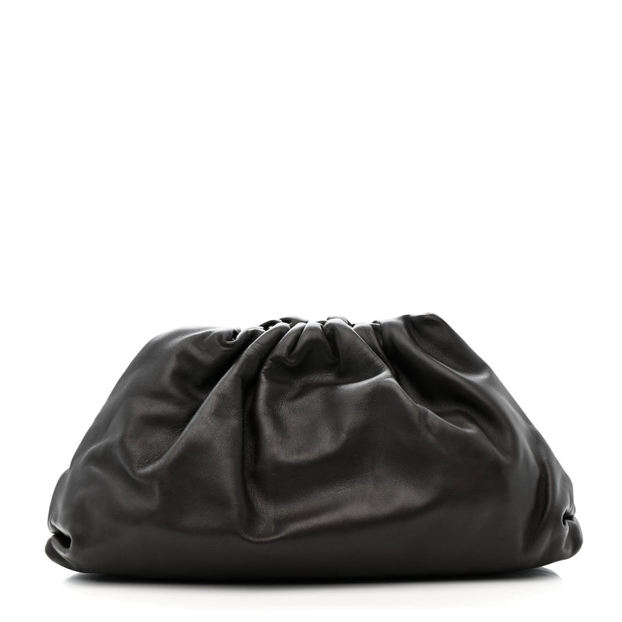Bottega Veneta Smooth Butter Calf The Pouch Oversized Clutch Fondant 2026 PRELOOV