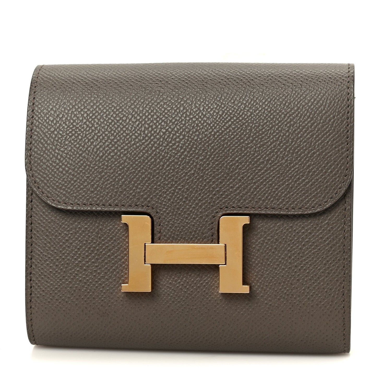 Hermès Constance Short Wallet Etain Epsom - PRELOOV