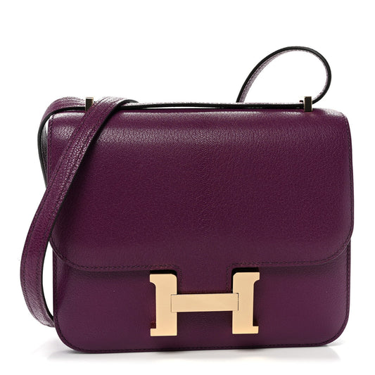 Hermès Chevre Chamkila Constance 18 Anemone