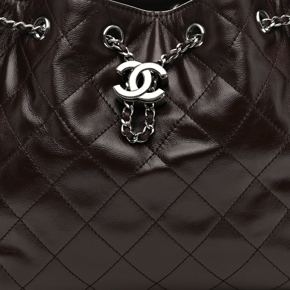 Chanel Caviar Quilted Small Chanel 25 Handbag Dark Brown 2026 – PRELOOV