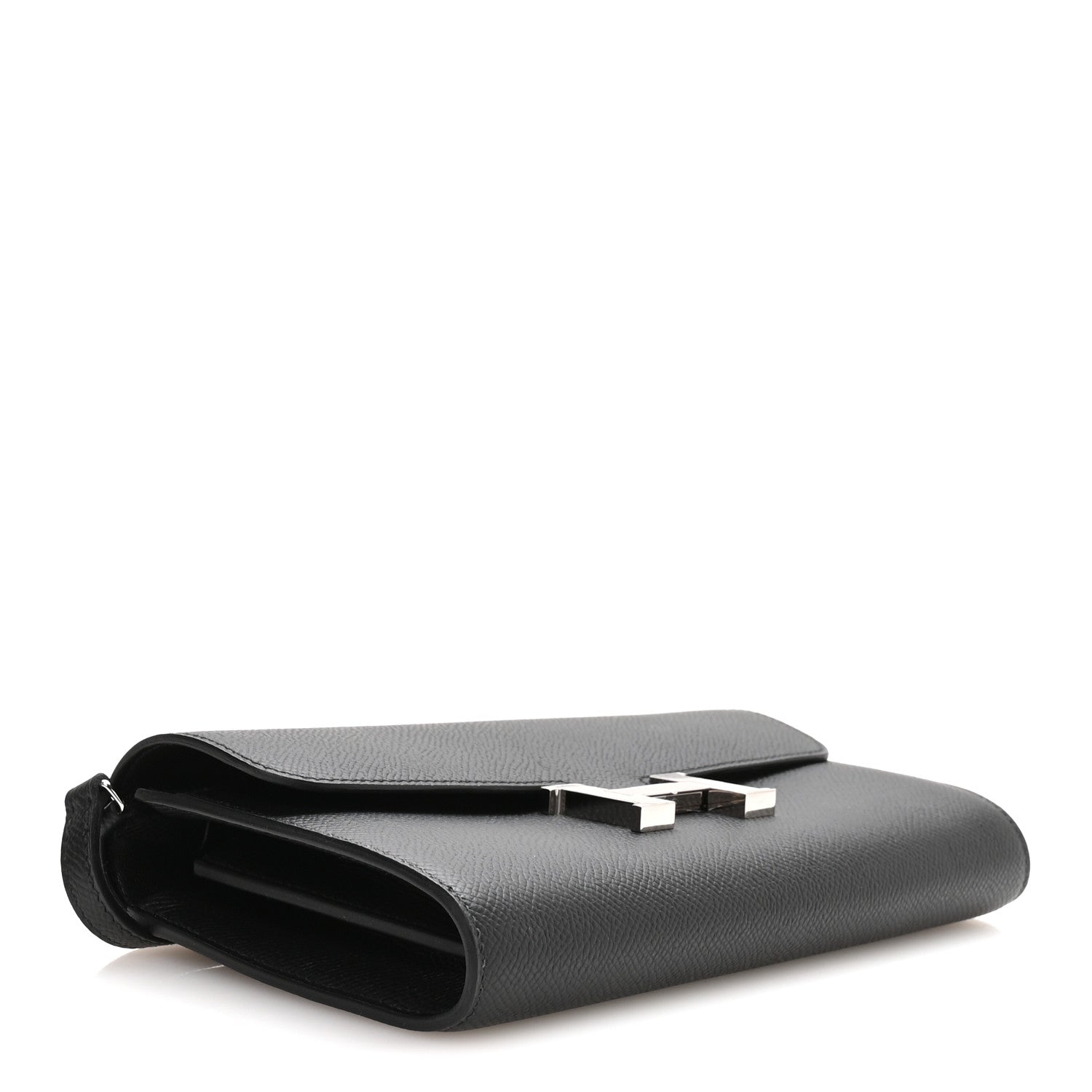 Hermès Epsom Constance Wallet To Go Black foto 3