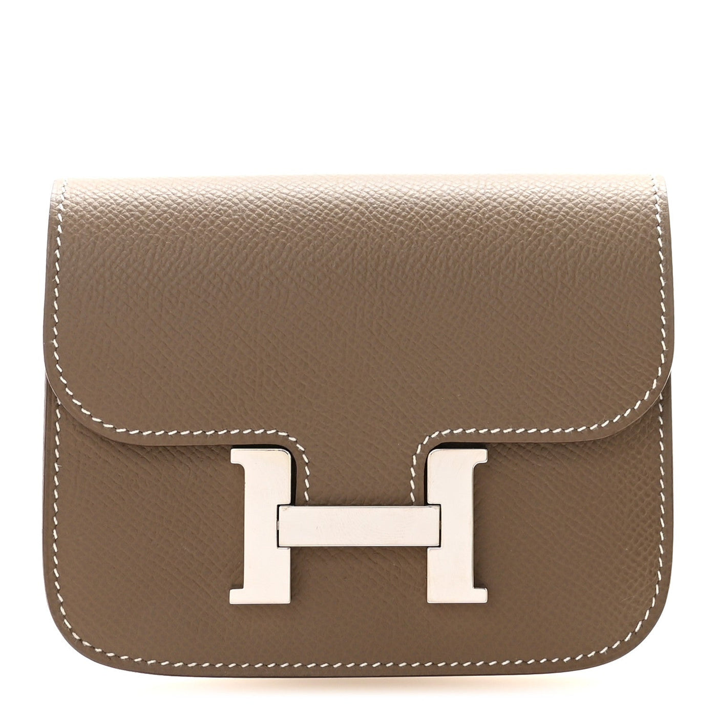 Hermès Epsom Constance Slim Wallet Etoupe 2026 PRELOOV