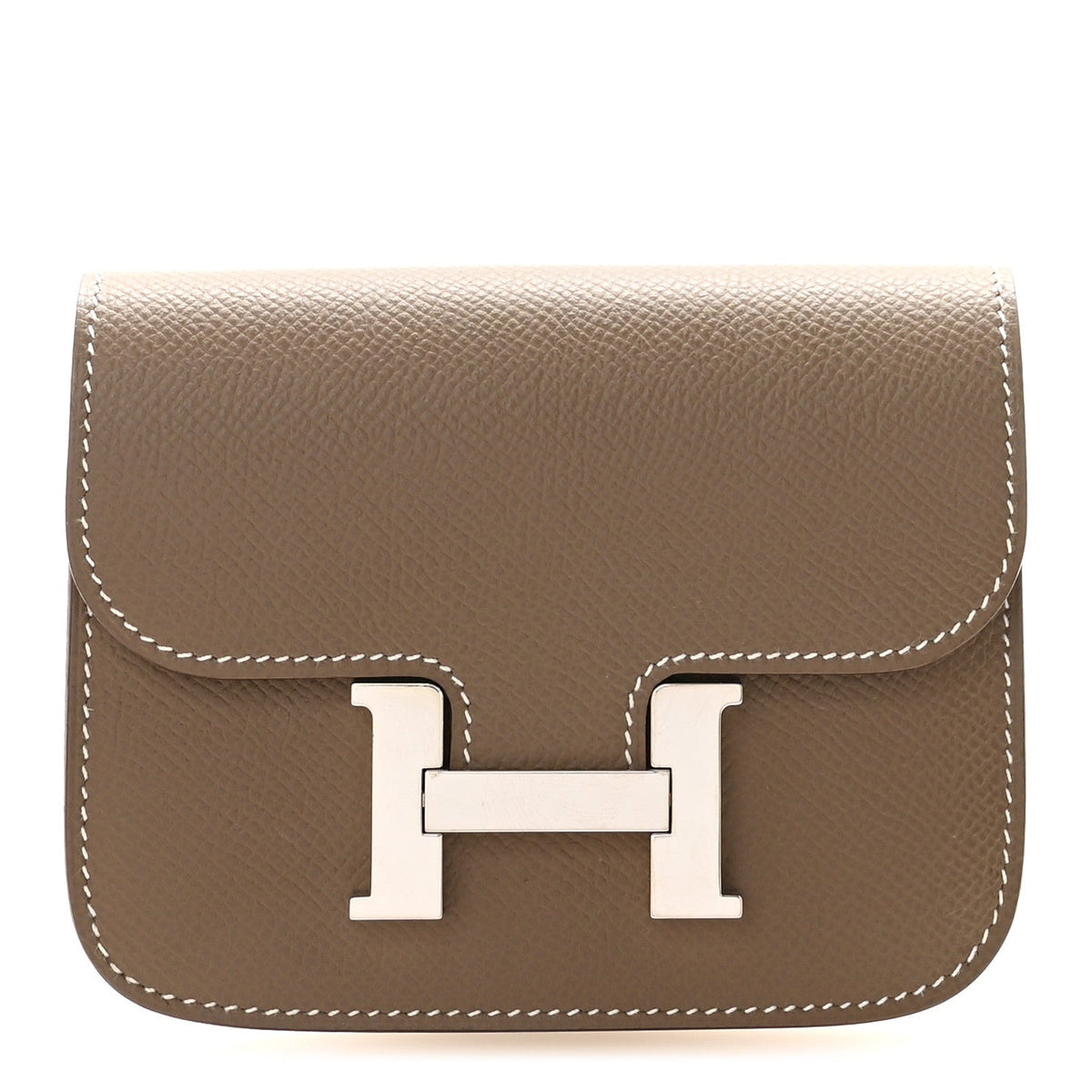 Hermès Constance Slim Wallet Etoupe Epsom - PRELOOV