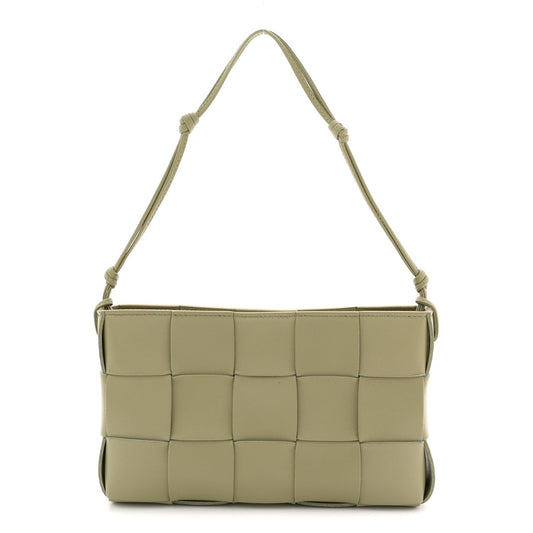 Bottega Veneta Calfskin Maxi Intrecciato Cassette Pouch On Strap Travertine 2026 PRELOOV foto 1