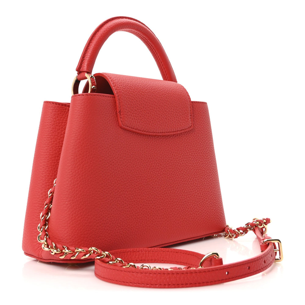 Louis Vuitton LV x TM Cerises Capucines BB Rouge Taurillon image 3