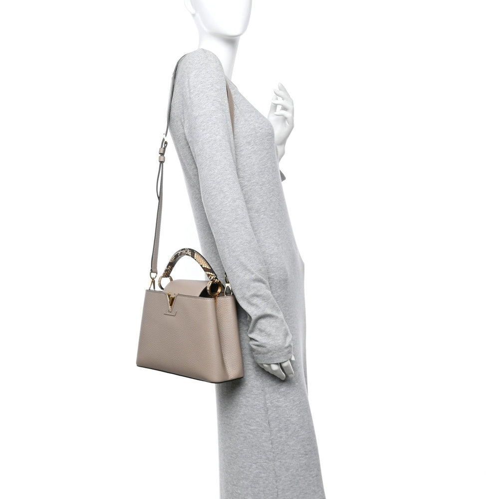 Louis Vuitton Capucines BB Galet Taurillon Snakeskin image 2