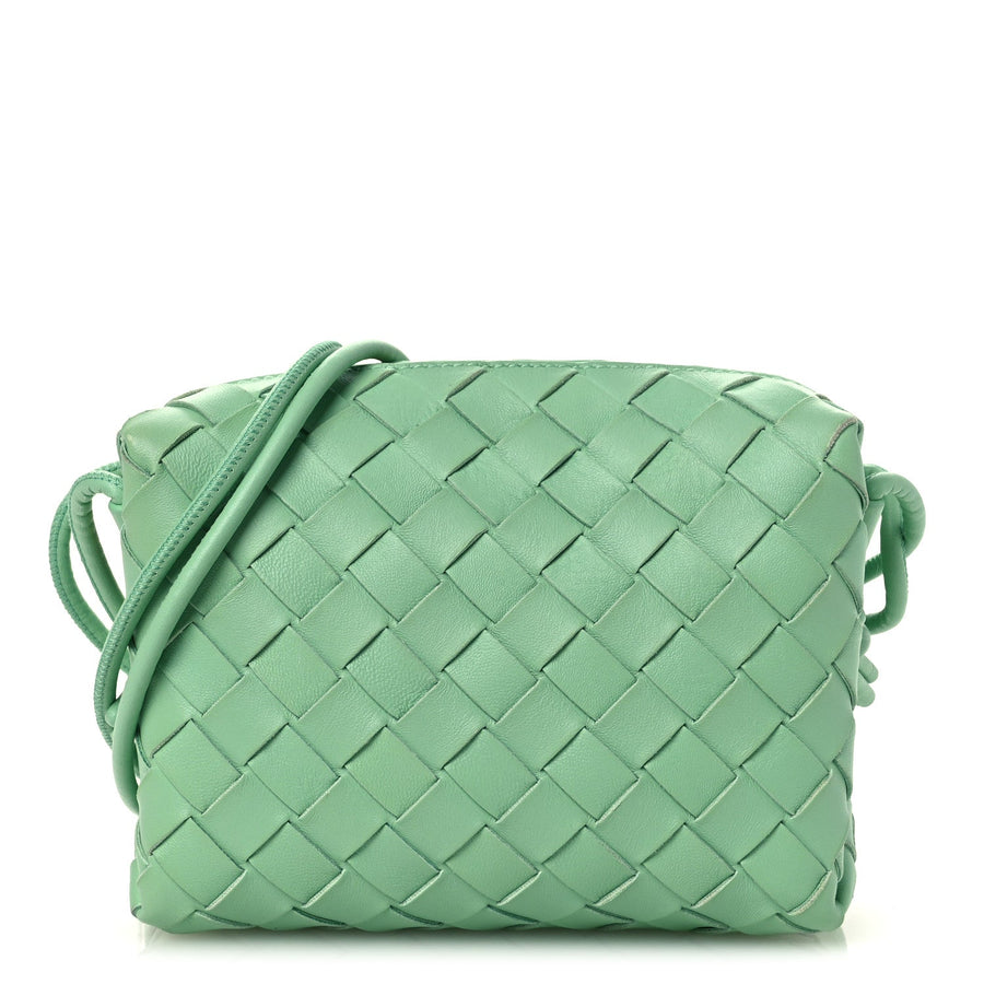 Bottega Veneta Nappa Intrecciato Mini Loop Camera Bag Siren 2026 PRELOOV