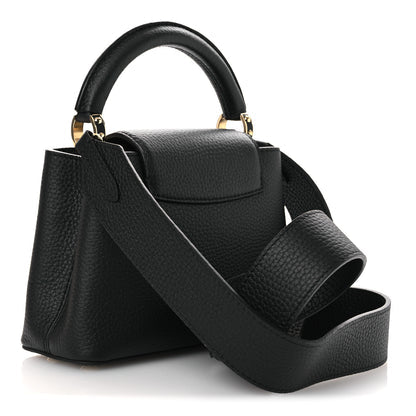 Louis Vuitton Mini Capucines Black Taurillon image 1